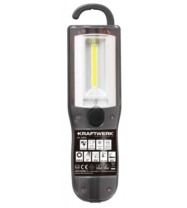 Lampada LED portatile COMPACT 230, ricaricabile