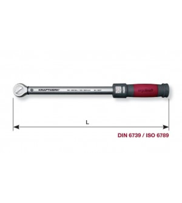 Chiave dinamometrica Clicker, 1/4" 4-20 Nm Kraftwerk